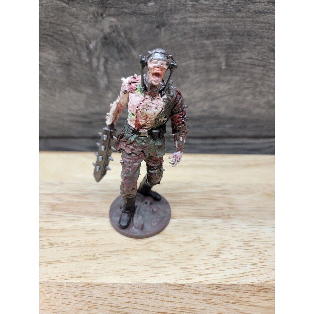 Call of Duty WWII Zombie Soldier Mini Statue Very Good Condition